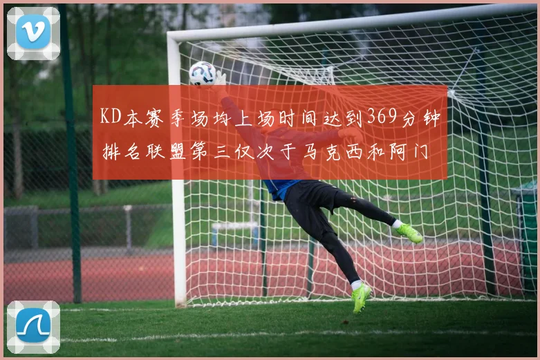 KD本赛季场均上场时间达到369分钟排名联盟第三仅次于马克西和阿门
